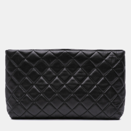 Chanel: Чёрный клатч 