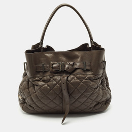Burberry: Зелёная сумка 
