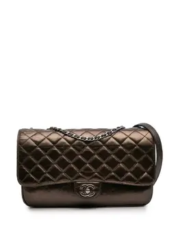 CHANEL Pre-Owned: Коричневая сумка 