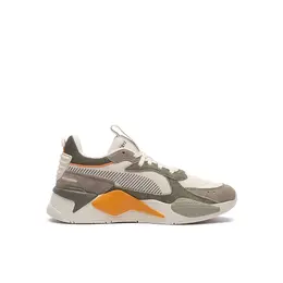 PUMA: Зелёные кроссовки  RS-X