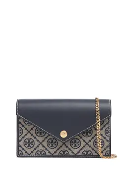TORY BURCH: Синий кошелёк 