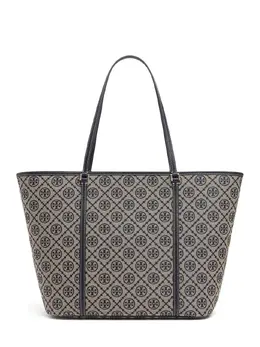 TORY BURCH: Синяя сумка-шоппер 