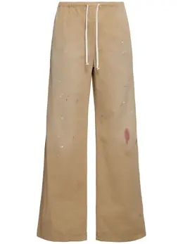 MM6 MAISON MARGIELA: Хлопковые брюки 