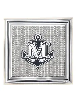 Max Mara: Белый шарф 