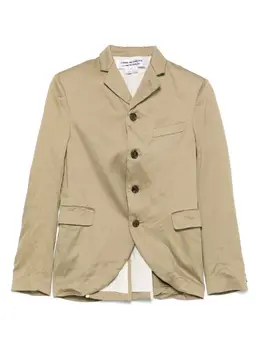 Comme Des Garçons Comme Des Garçons: Однобортный жакет 
