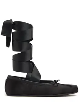 ANN DEMEULEMEESTER: Чорні балетки 