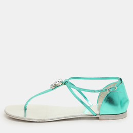 Giuseppe Zanotti: Зелёные сандалии 