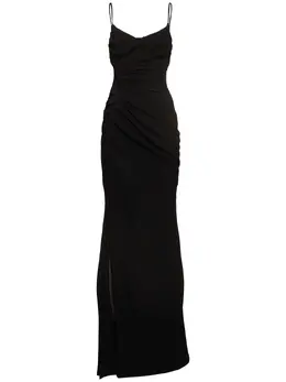 MUGLER: Длинное платье 