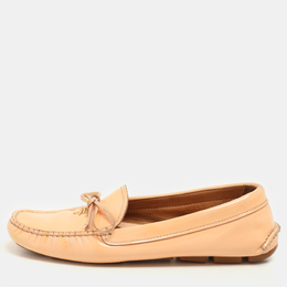 Prada: Розовые лоферы 