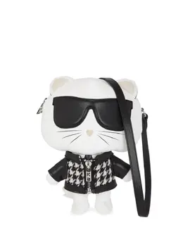 Karl Lagerfeld: Белая сумка через плечо  Choupette