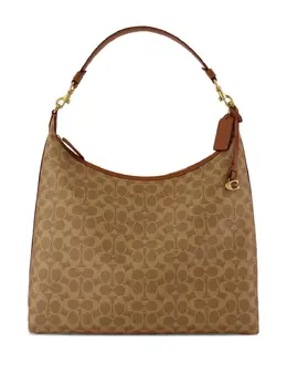 Coach: Коричневая сумка 