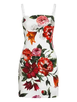 Dolce & Gabbana: Шёлковое платье 