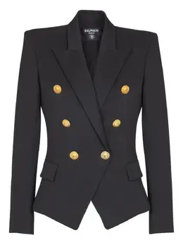 Balmain: Двубортная куртка 