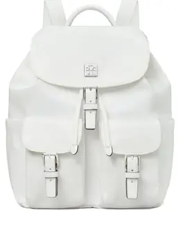Tory Burch: Белый рюкзак  Virginia