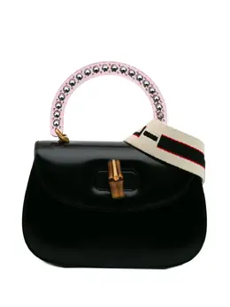 Gucci Pre-Owned: Чёрная сумка на руку 