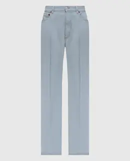 Victoria Beckham: Голубые джинсы 
