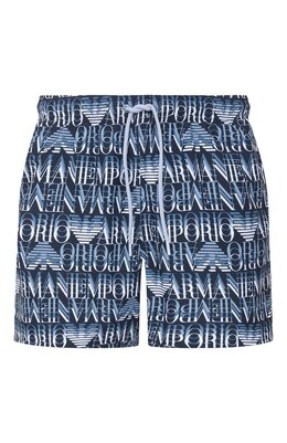 Emporio Armani: Плавки с принтом 