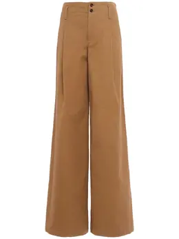CHLOÉ: Хлопковые брюки 