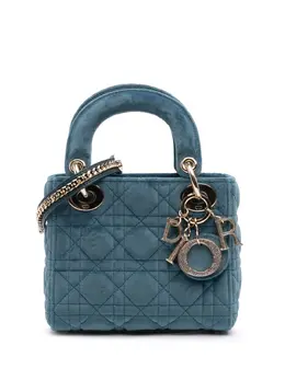 Christian Dior Pre-Owned: Голубая сумка 