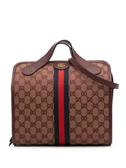 Gucci Pre-Owned: Красная спортивная сумка 