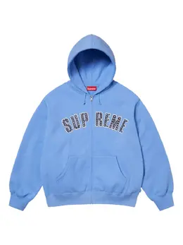 Supreme: Голубая толстовка 