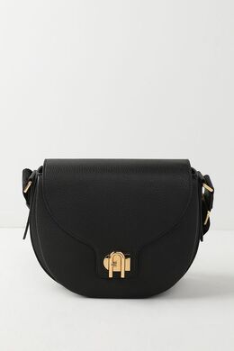 Furla: Чёрная сумка 