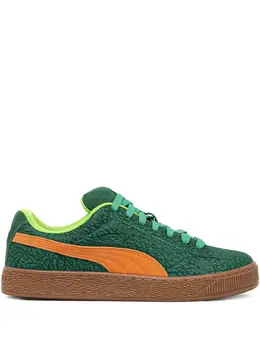 PUMA: Зелёные кроссовки 