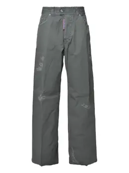DSQUARED2: Рваные джинсы 