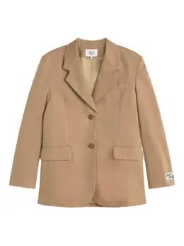 Maison Kitsuné: Коричневая куртка 