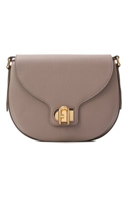 Furla: Коричневая сумка 