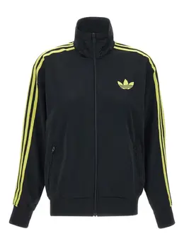 adidas: Чёрный свитшот 