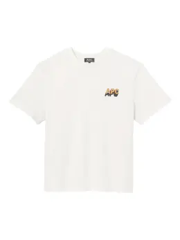 A.P.C.: Футболка с принтом 