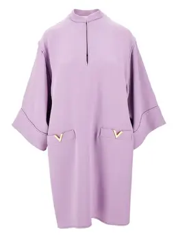 Valentino Garavani: Фиолетовая блуза 