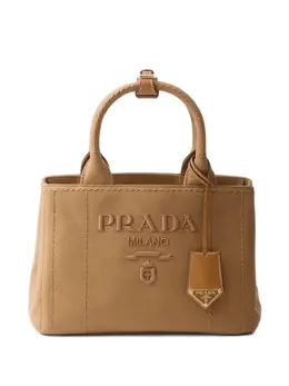 Prada: Коричневая сумка 