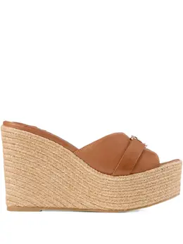 Jimmy Choo: Коричневые мокасины 
