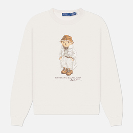 Polo Ralph Lauren: Белая толстовка 
