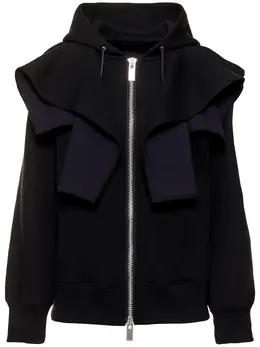 SACAI: Свитшот с капюшоном 
