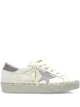 Golden Goose: Белые кроссовки  Hi Star