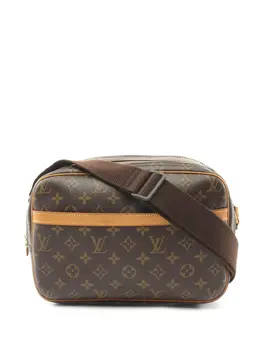 Louis Vuitton Pre-Owned: Коричневая сумка через плечо 