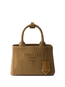 Prada: Коричневая сумка 