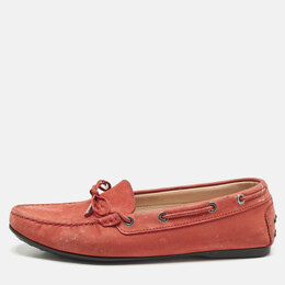 Tod's: Красные мокасины 