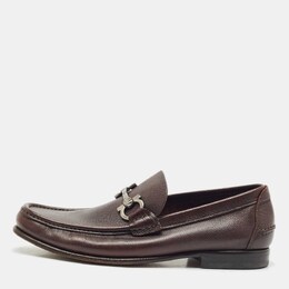 Salvatore Ferragamo: Тёмные мокасины  Gancini