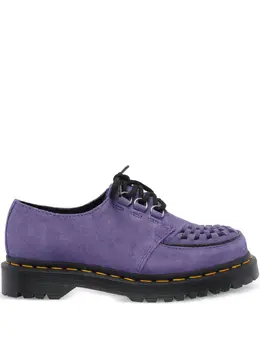 Dr. Martens: Фиолетовые лоферы 