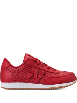 New Balance: Красные кроссовки 