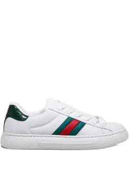 Gucci: Белые кроссовки 