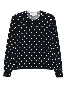 Comme Des Garçons Comme Des Garçons: Свитер в горошек 