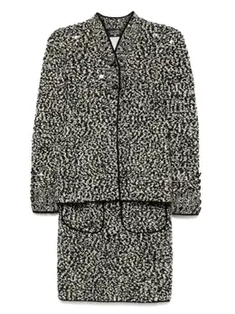 CHANEL Pre-Owned: Чёрный костюм 