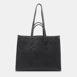 Louis Vuitton: Чёрная сумка-шоппер 