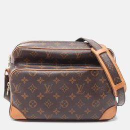 Louis Vuitton: Коричневая сумка 