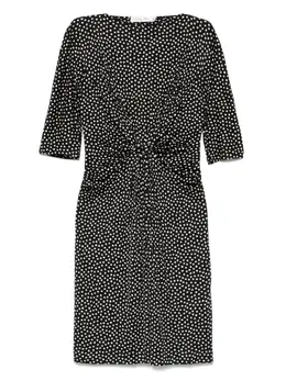 Christian Dior Pre-Owned: Платье в горошек 